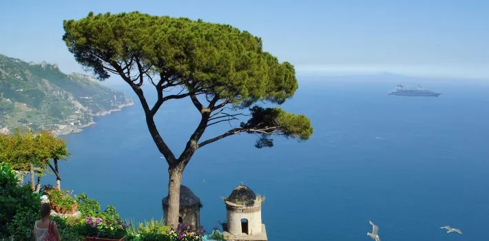 Ravello, Amalfi and boat trip to Positano